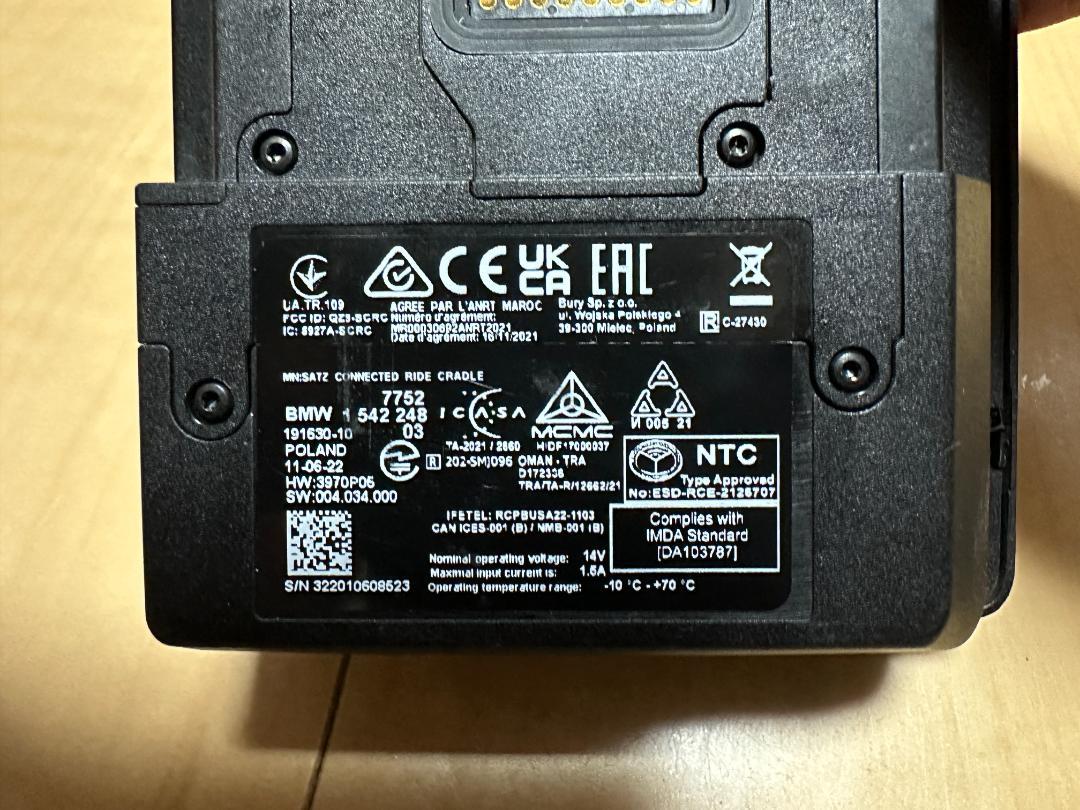 【値下げ】BMW Motorrad ConnectedRide Cradle