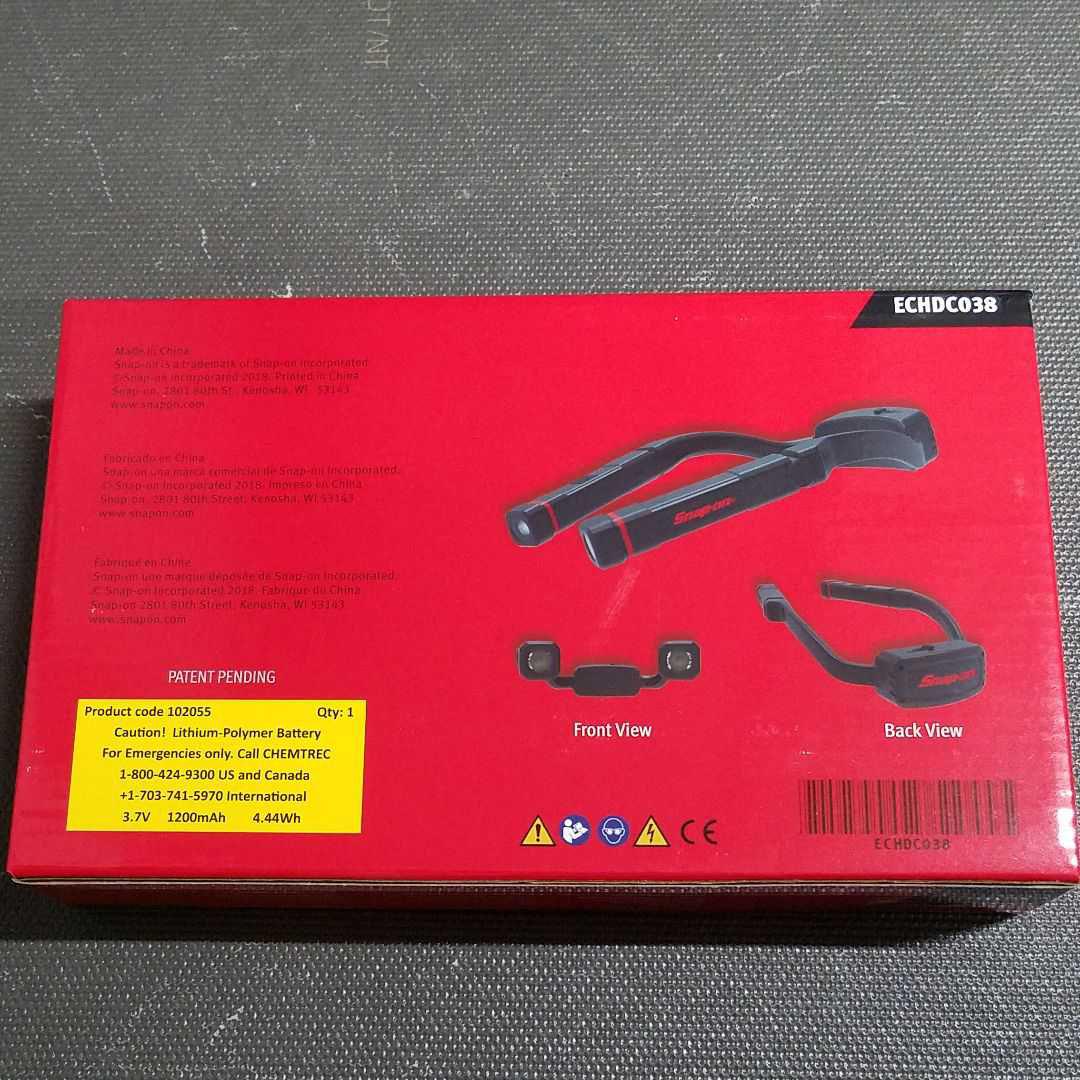 スナップオン Snap-on LED ハンズフリーネックライト ECHDC038