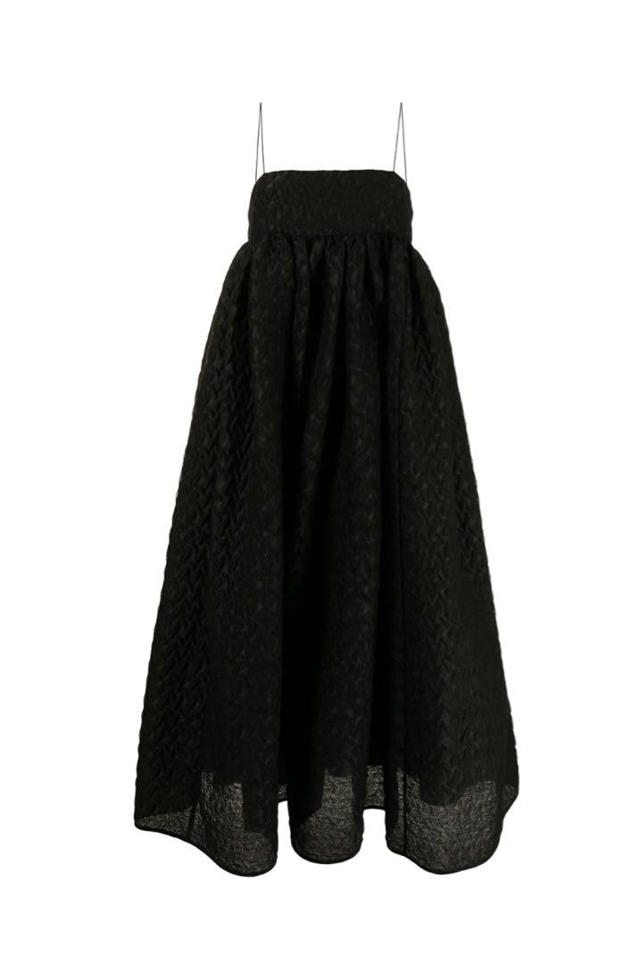 セシリーバンセン BETH DRESS ブラック UK10