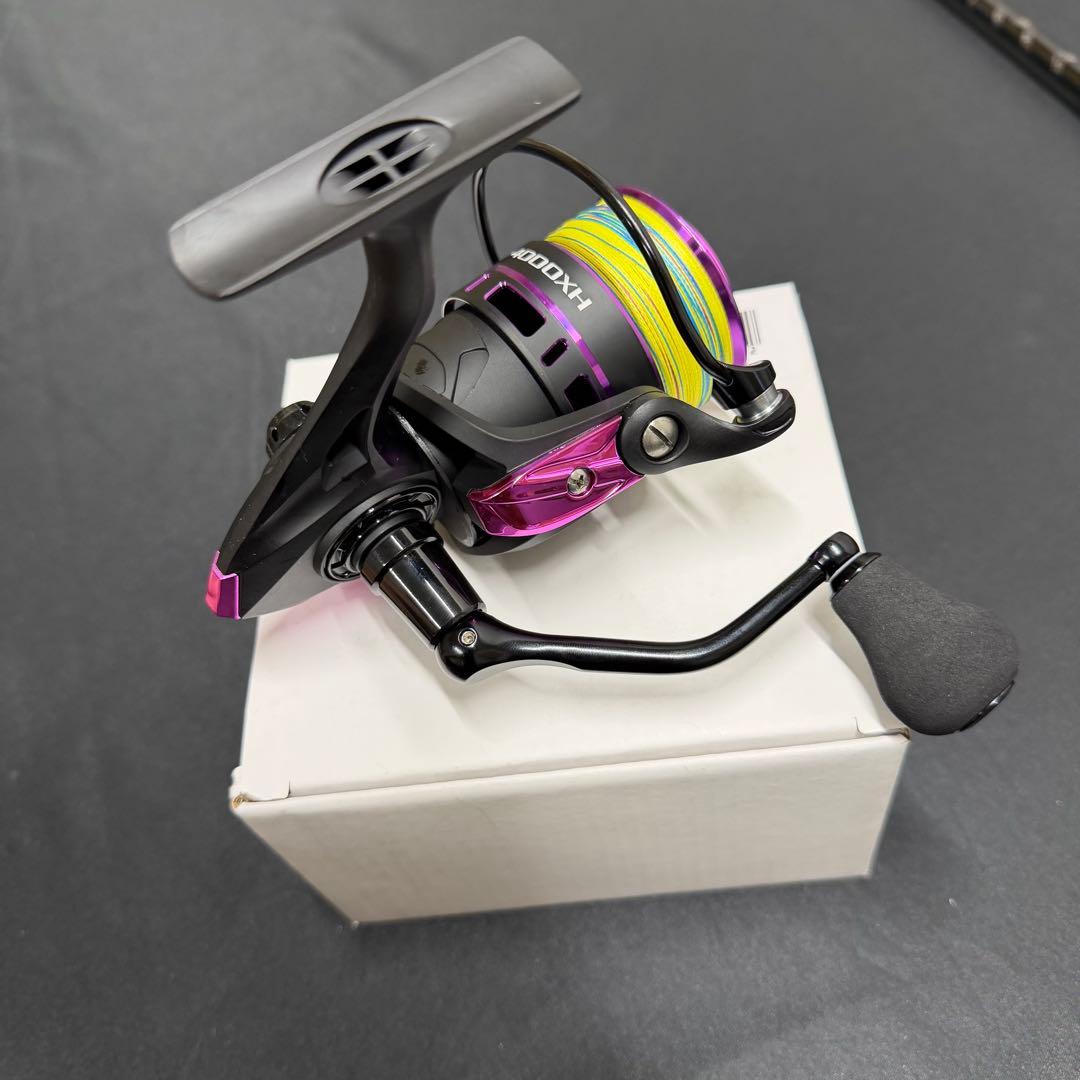 新品　ショアジギングロッド セット　962M 4000番リール　中～大型青物 新品 ショアジギングロッド セット 962M 4000番リール 中～大型青物