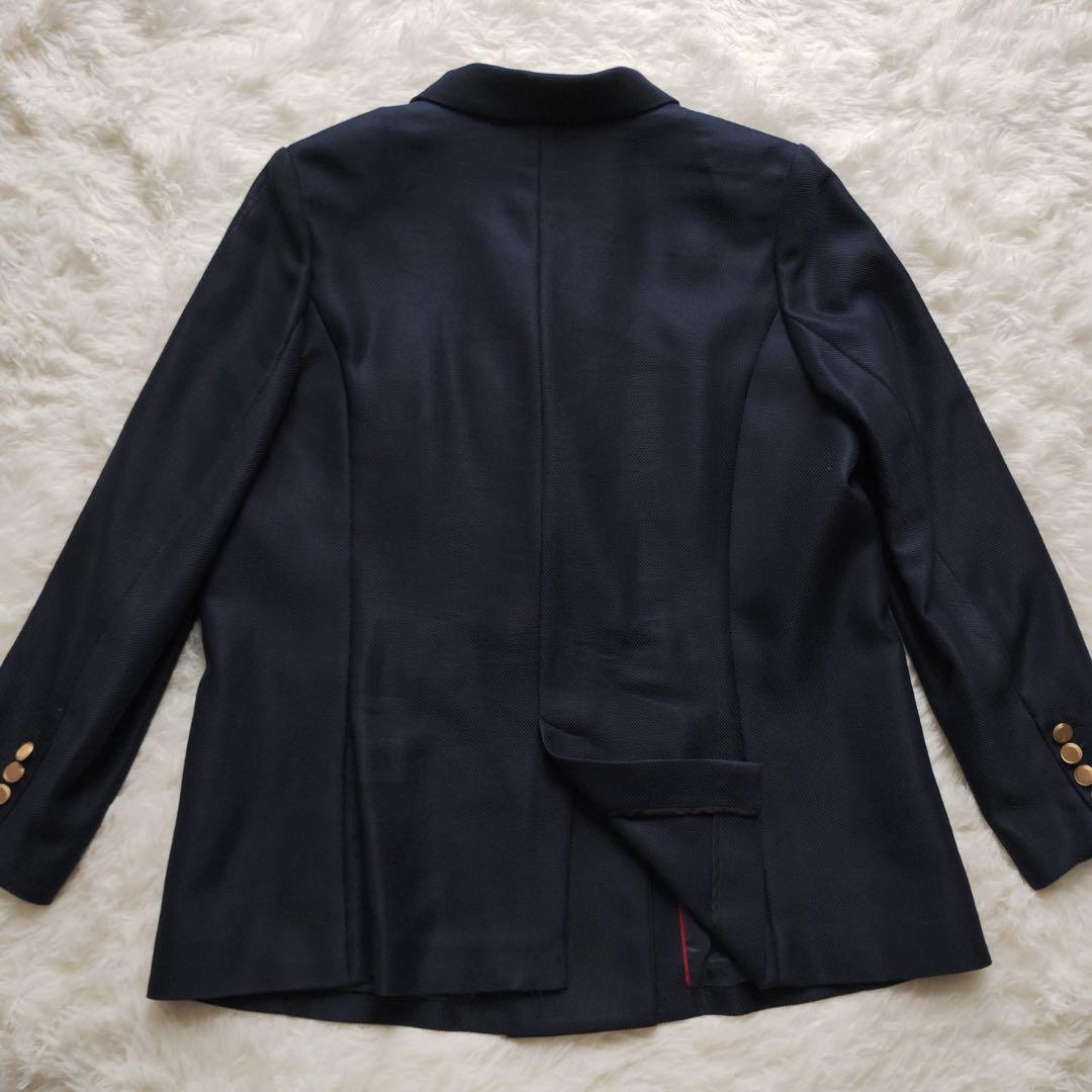 美品 RoseTiara 紺ブレザー 金ボタン 大きいサイズ 46