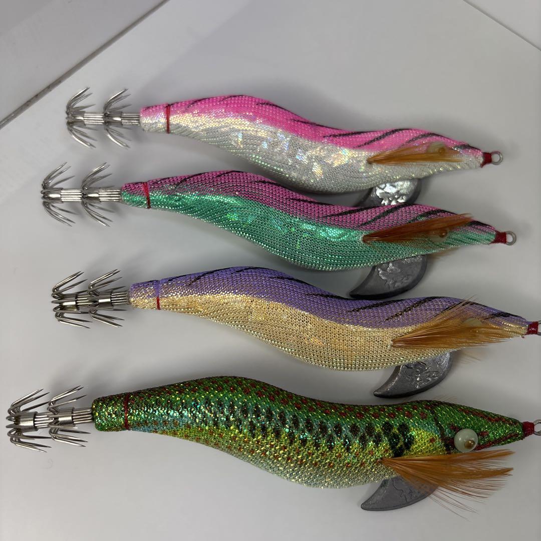 餌木猿　3.5号スーパーシャロー　テストカラー4色セット