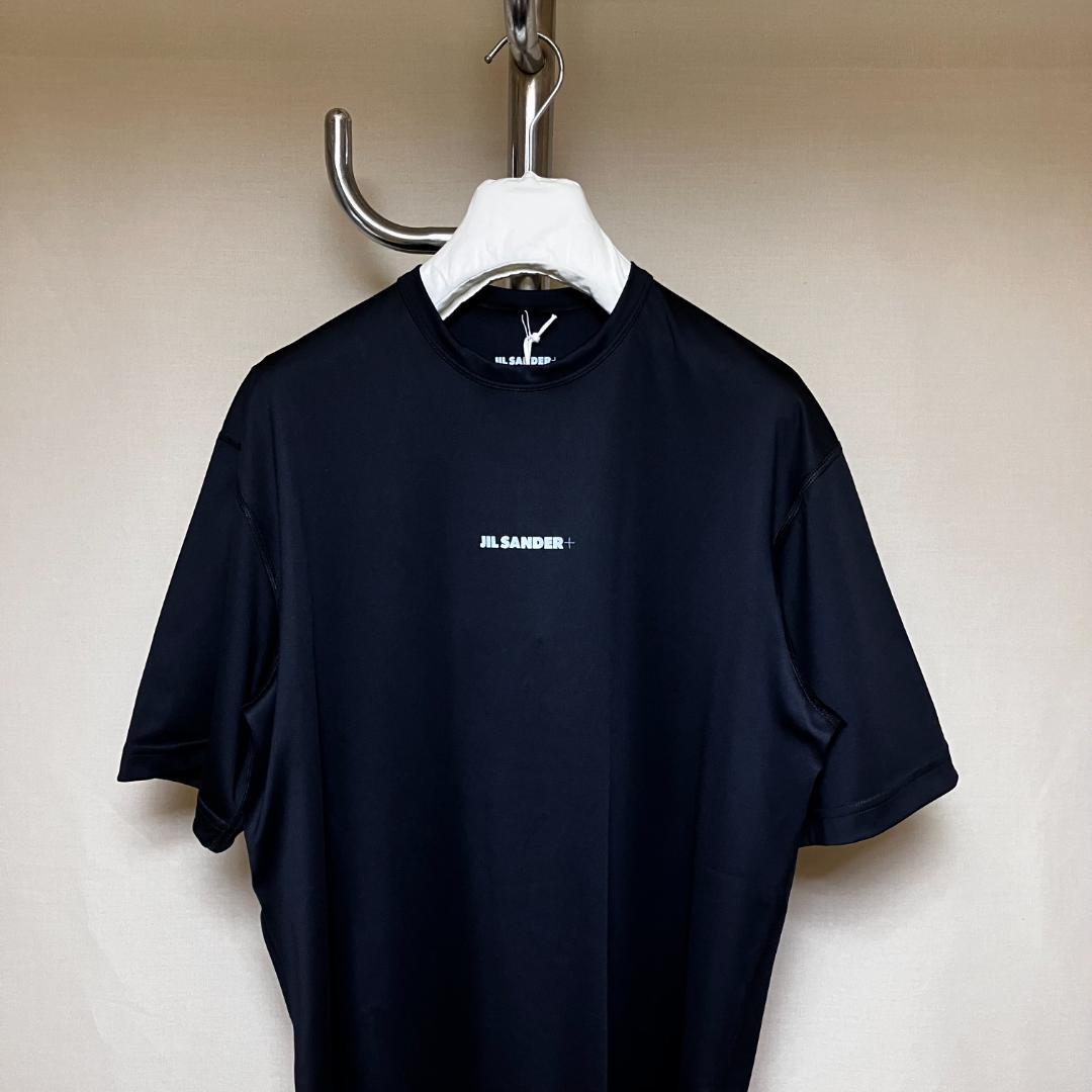 新品 XL  JIL SANDER 22aw 胸ロゴTシャツ 黒 5134 2