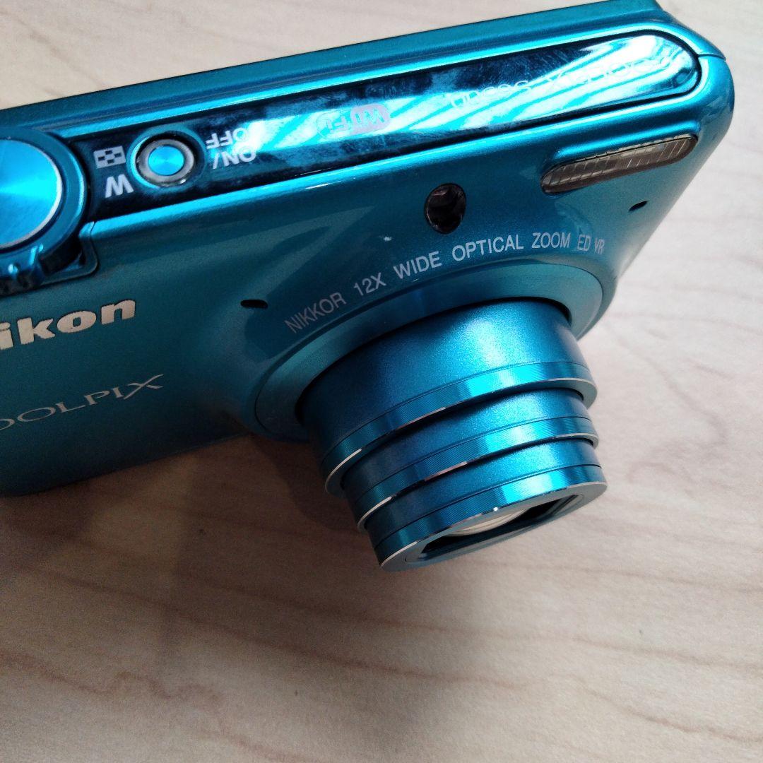 難あり　Nikon COOLPIX S6500 ブルー デジタルカメラ 難あり Nikon COOLPIX S6500 ブルー デジタルカメラ - メルカリ