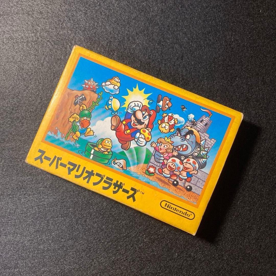 FC ファミコン スーパーマリオブラザーズ 初期版