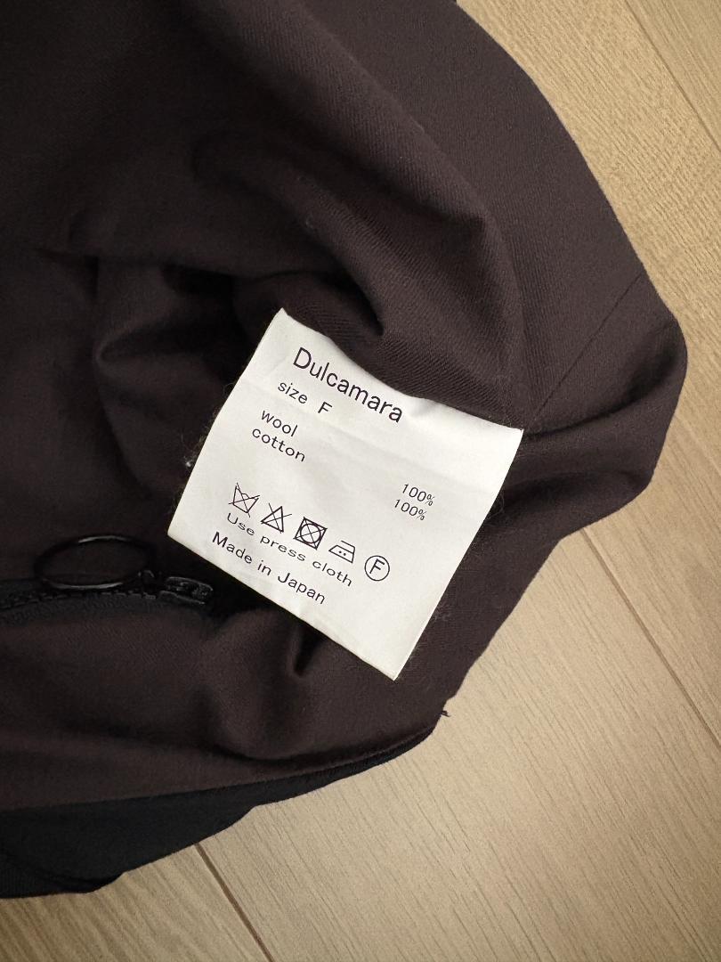 美品 Dulcamara ドゥルカマラ よそいきトートバッグ 黒