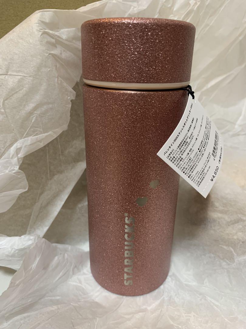 STARBUCKS 2025バレンタイン ステンレスボトル グリッター335ml スターバックス バレンタイン2025 ステンレスボトル グリッター
