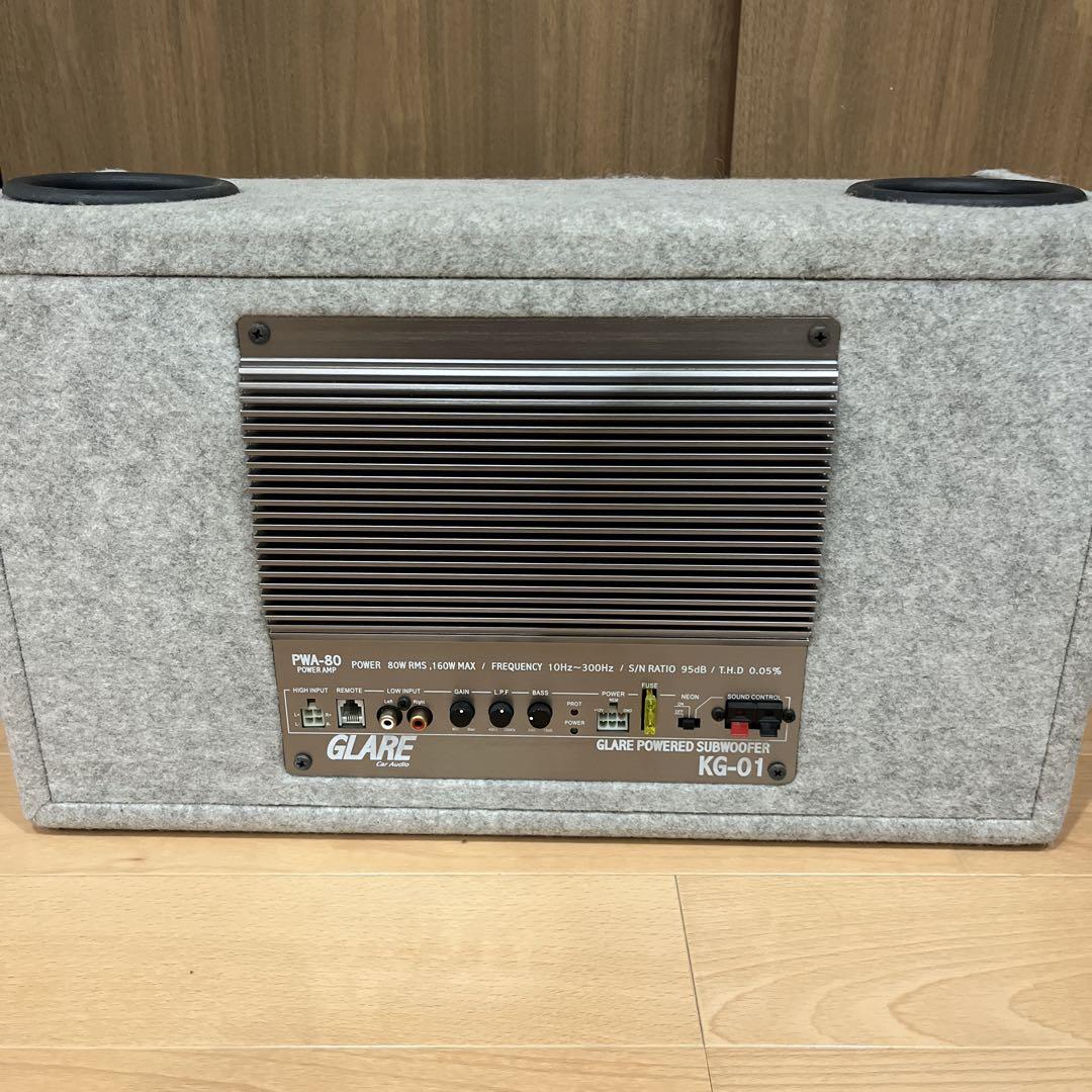 GLARE KG-01 ウーファー 2基搭載