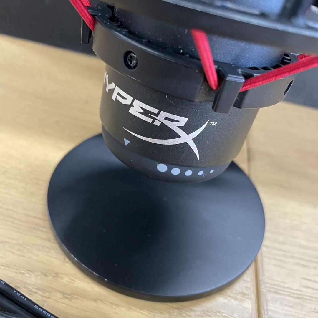 HyperX QuadCast HX-MICQC-BK スタンドアロンマイク