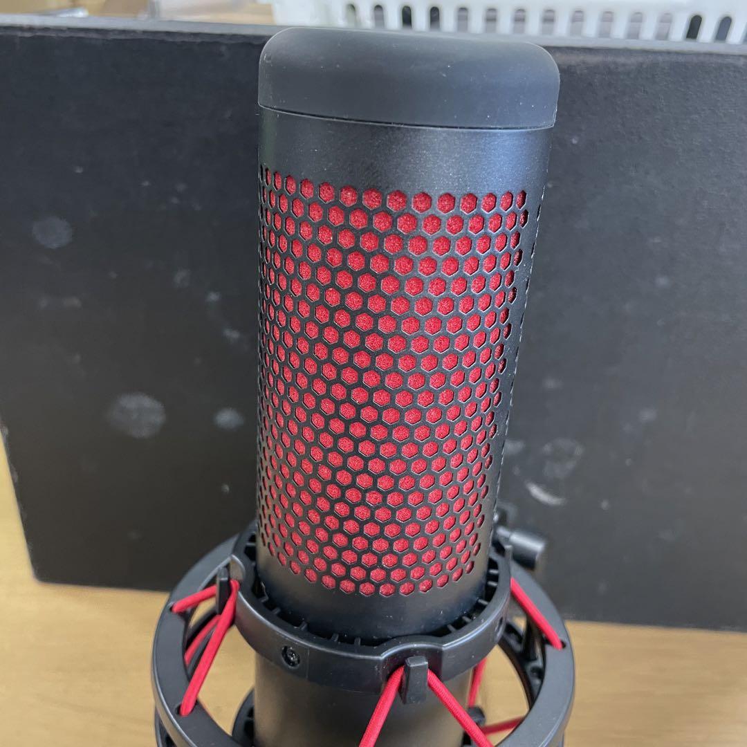 HyperX QuadCast HX-MICQC-BK スタンドアロンマイク