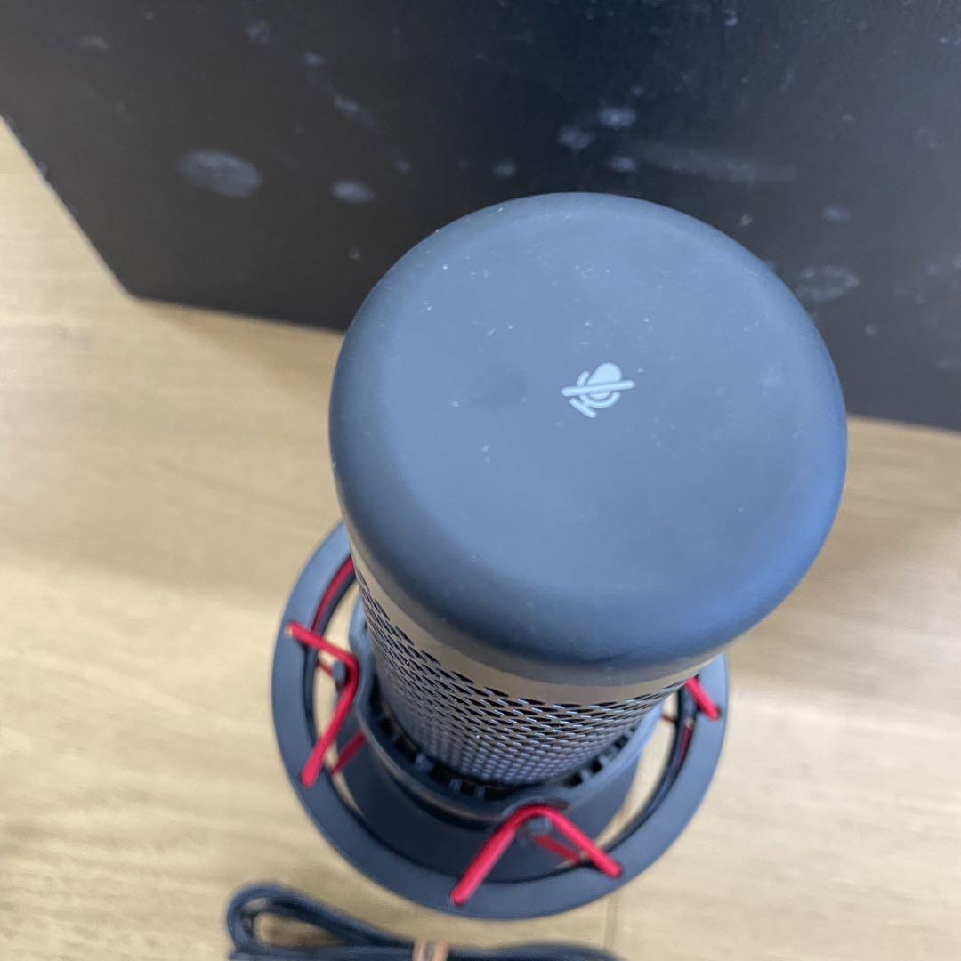 HyperX QuadCast HX-MICQC-BK スタンドアロンマイク