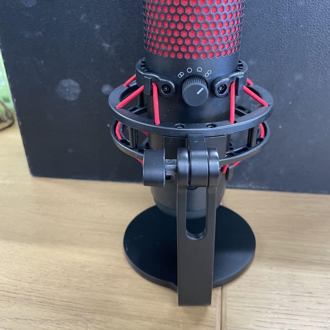HyperX QuadCast HX-MICQC-BK スタンドアロンマイク