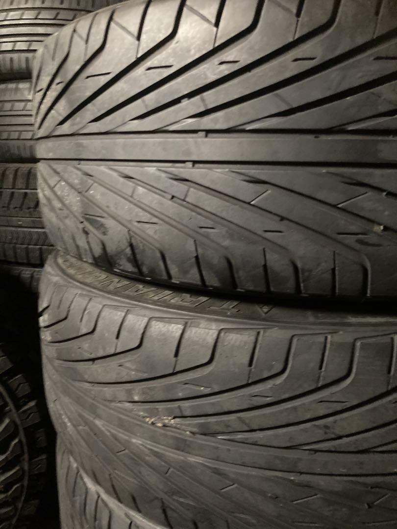 美品！大口径！メーカー不明22インチアルミ　265/35R22クロームメッキ