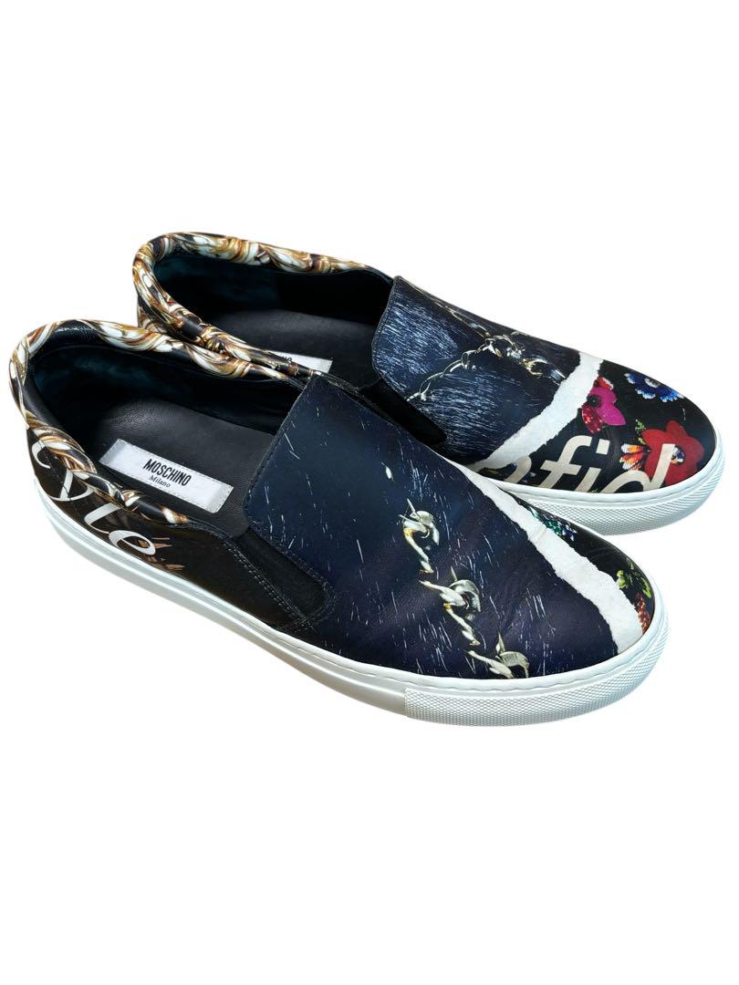 MOSCHINOスリッポン　スニーカー