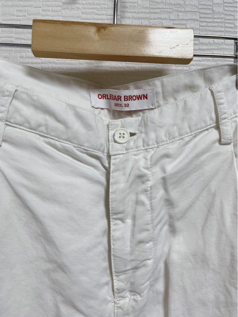 ORLEBAR BROWN オールバーブラウン　白パンツ　32