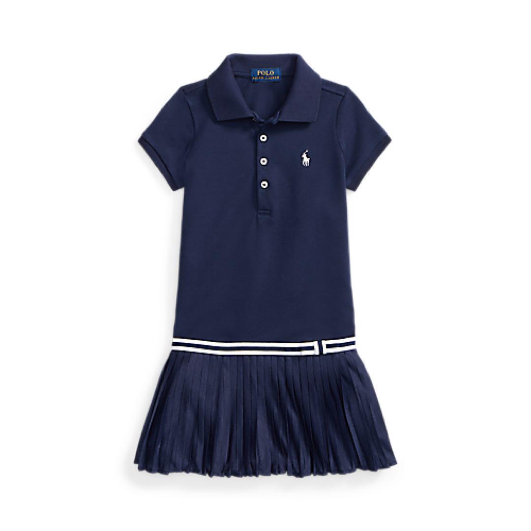 【新品未使用】Ralph Laurenプリーツワンピース120㎝