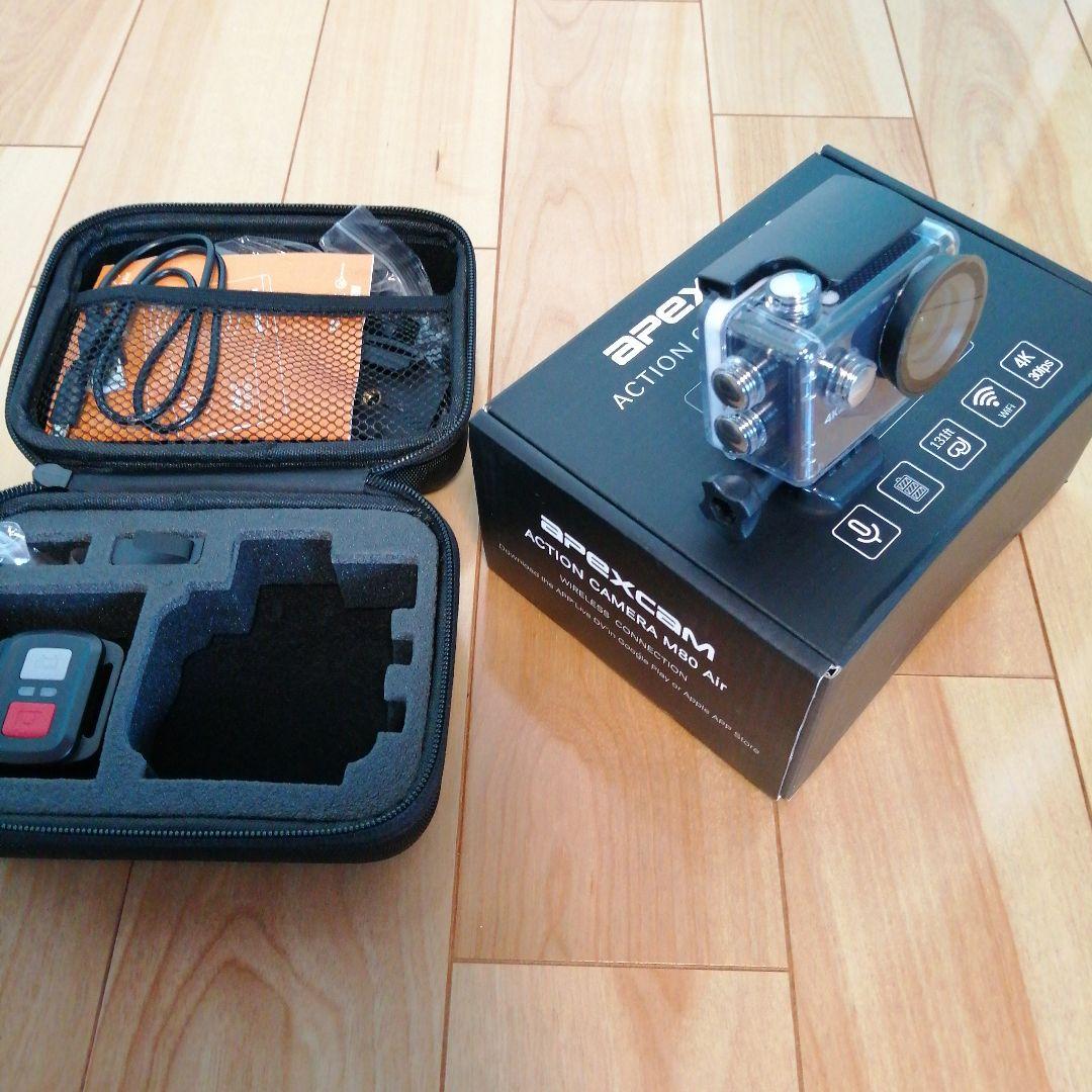 94%OFF!】【94%OFF!】Apexcamアクションカメラ170度広角レンズ