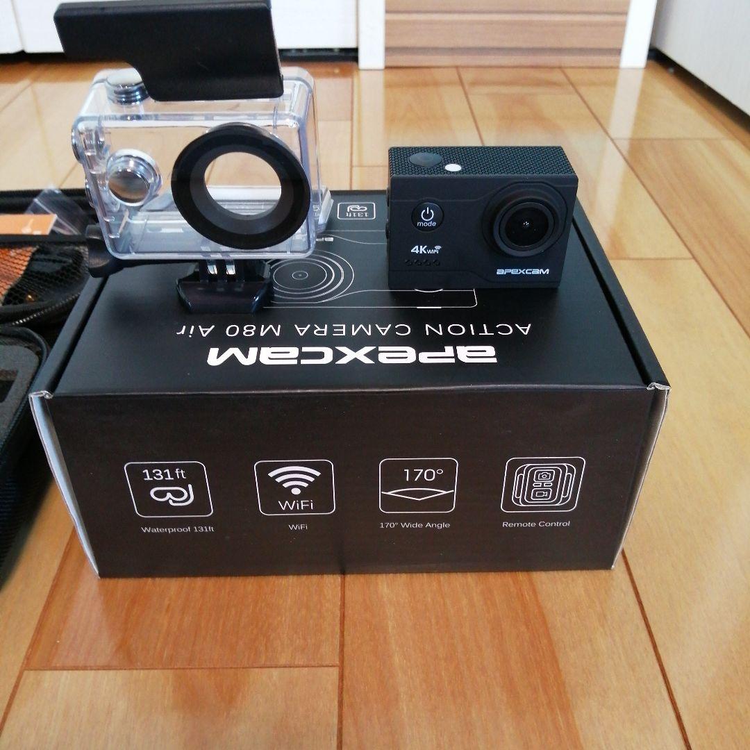 94%OFF!】【94%OFF!】Apexcamアクションカメラ170度広角レンズ