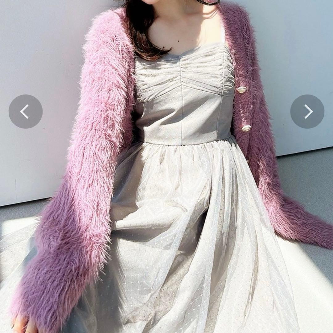 カーデセットチュールワンピース♡2025 カーデセットチュールワンピース♡2025