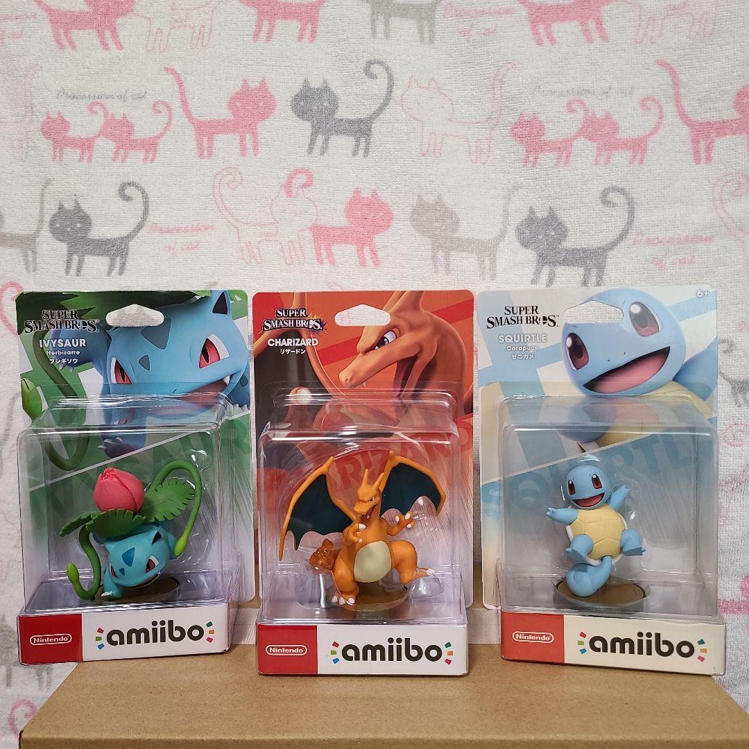 amiibo 大乱闘スマッシュブラザーズ　ポケットモンスター　11種 未開封 amiibo 大乱闘スマッシュブラザーズ ポケットモンスター 11種 未開封