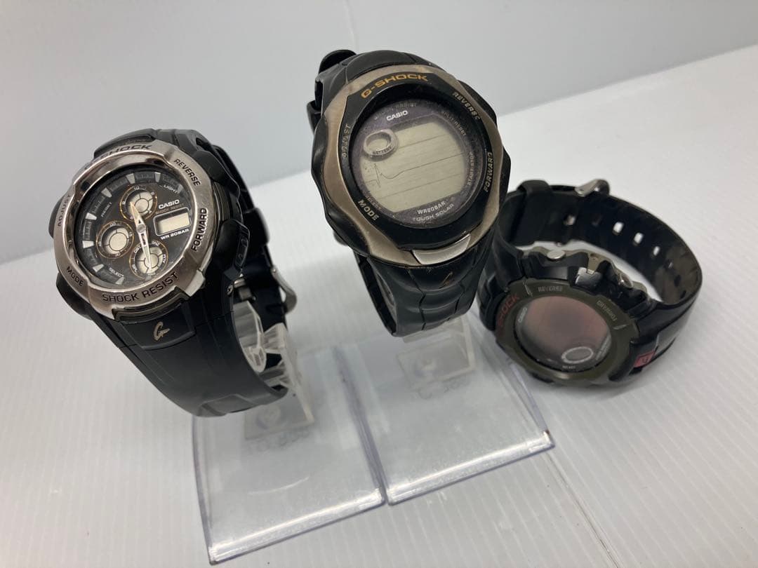 【CASIO/カシオ】G-SHOCK 3本セット※電池交換要不動品