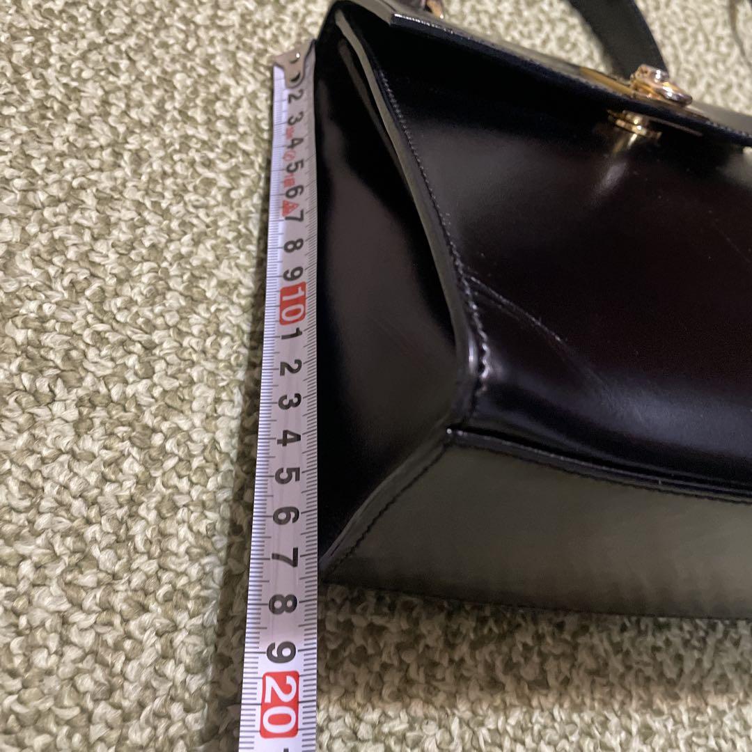 CELINE ブラック ハンドバッグ 取り外し可能ストラップ