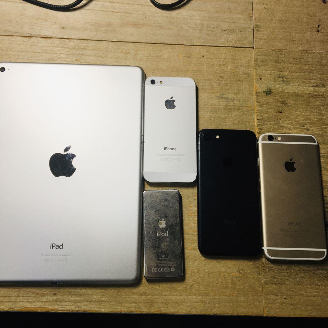 iPod ジャンク品 12台まとめセット MD ジャンク品 42台まとめセット