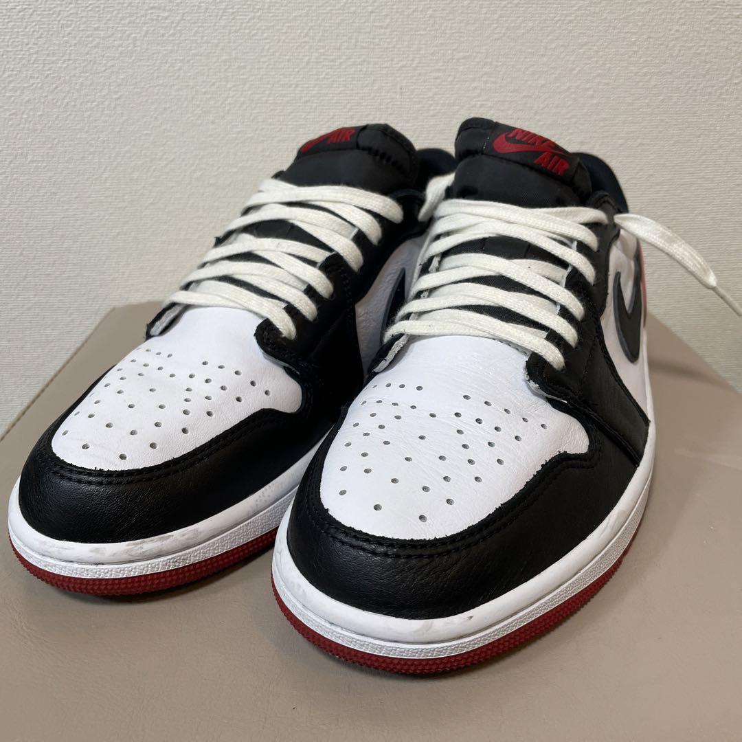 AIRJORDAN1LOW ブラックトゥ