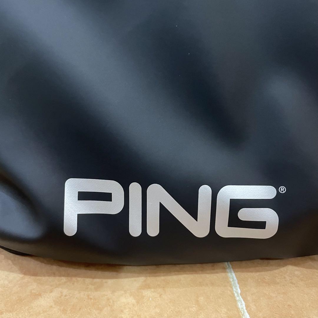 未使用級】PING ピン ボストンバッグ ゴルフバッグ ブラック 未使用級】PING ピン ボストンバッグ ゴルフバッグ ブラック