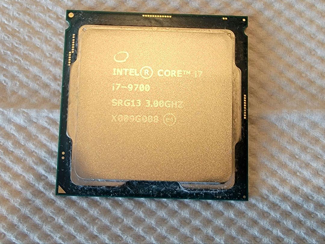 Intel Core i7 9700　品PCパーツ