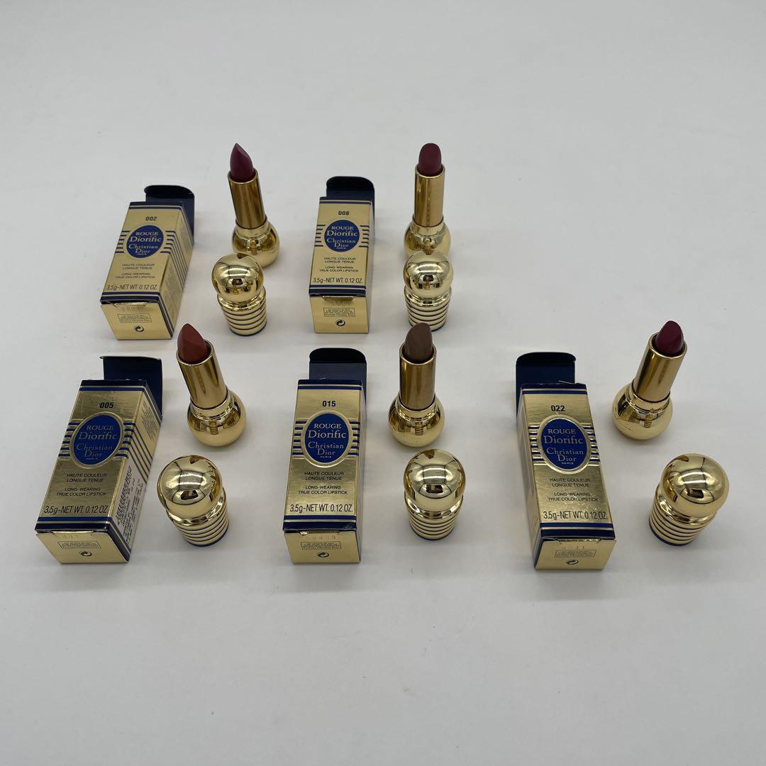 未使用5本セット！　クリスチャンディオール　Christian Dior 口紅