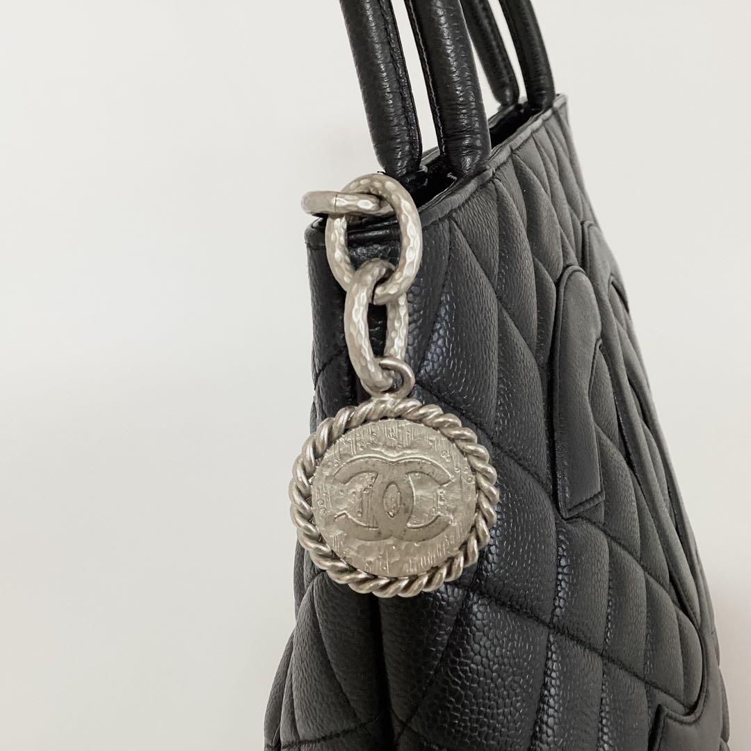 ☆美品☆ シャネル　復刻トートバッグ キャビアスキン