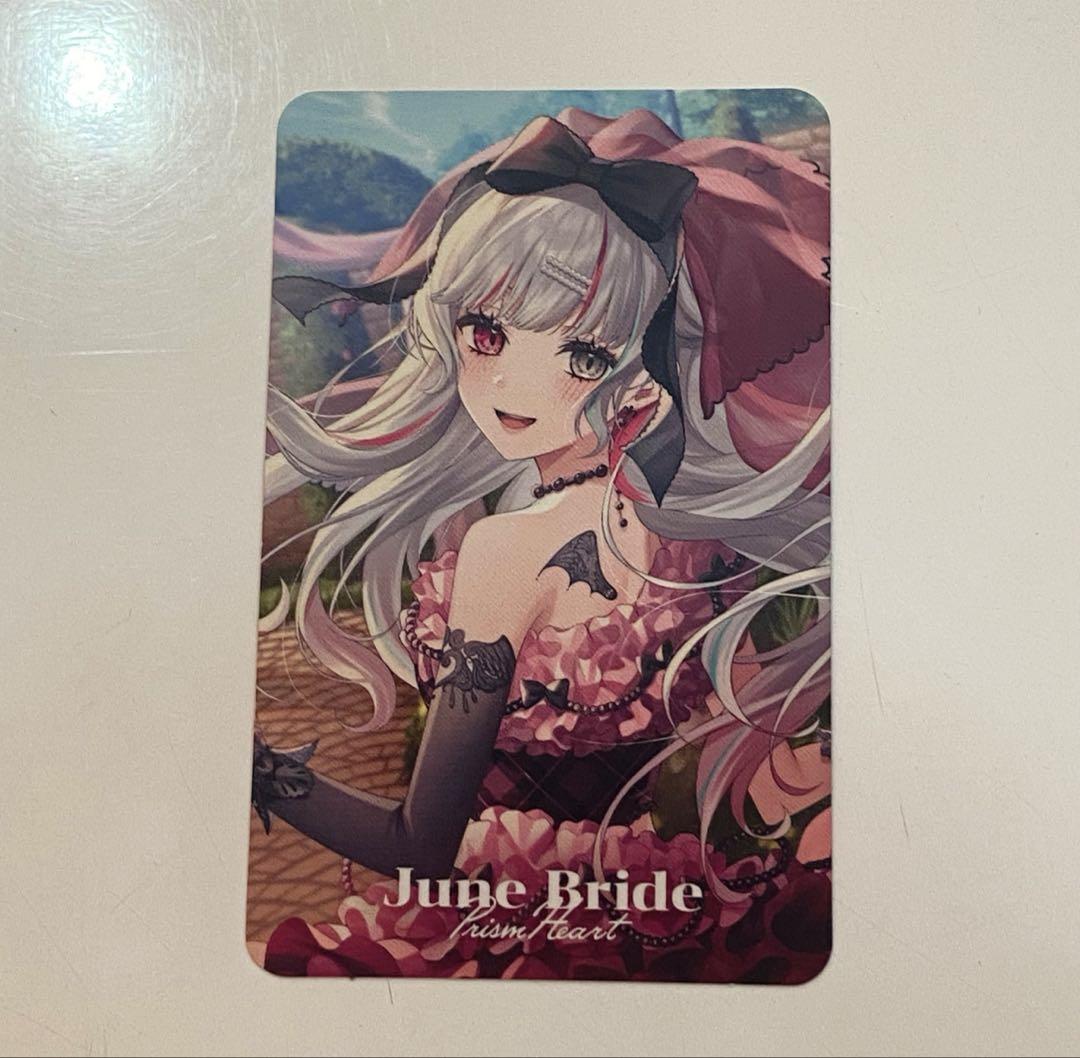 雀*◎様 にじさんじ Prism Heart June Brideフォトカード Prism Heart June Bride】ランダムフォト風カード Aグループ｜に