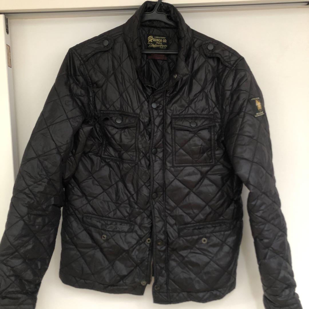 Scotch Co. ブラック キルティングジャケットジャケット・アウター