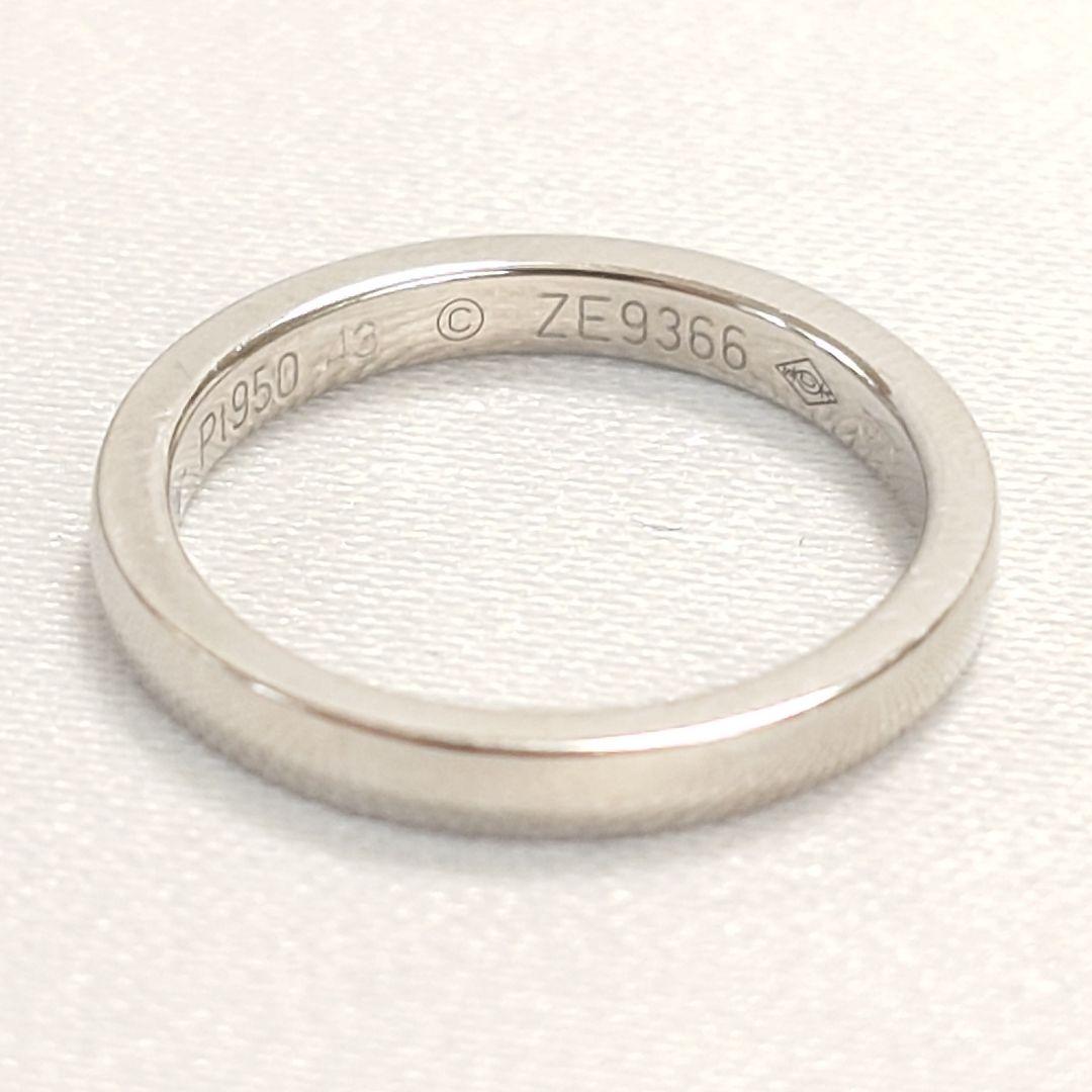 【美品】Cartier カルティエ 1895 プラチナ リング 3号 6043