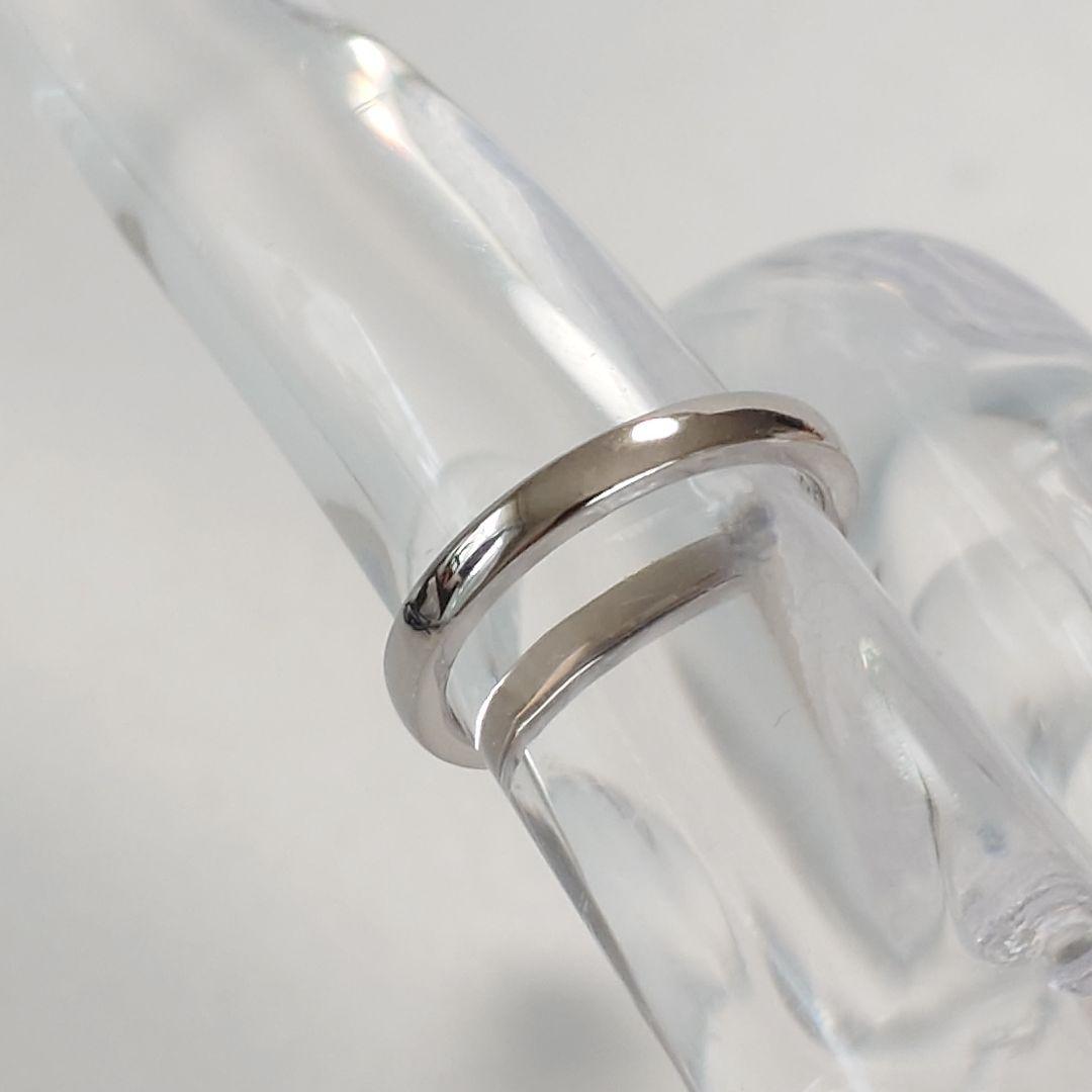 【美品】Cartier カルティエ 1895 プラチナ リング 3号 6043