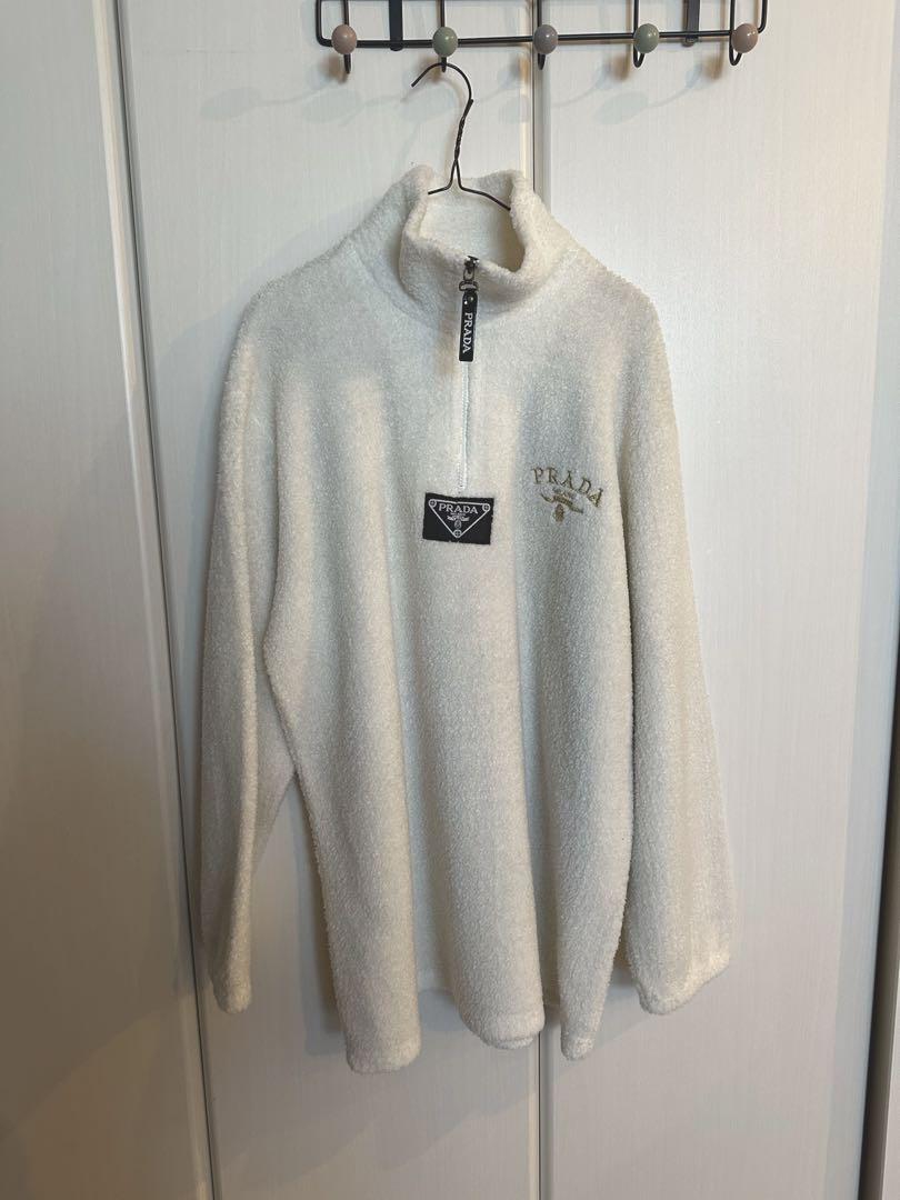 PRADA ハーフジップ プルオーバー フリース プラダ