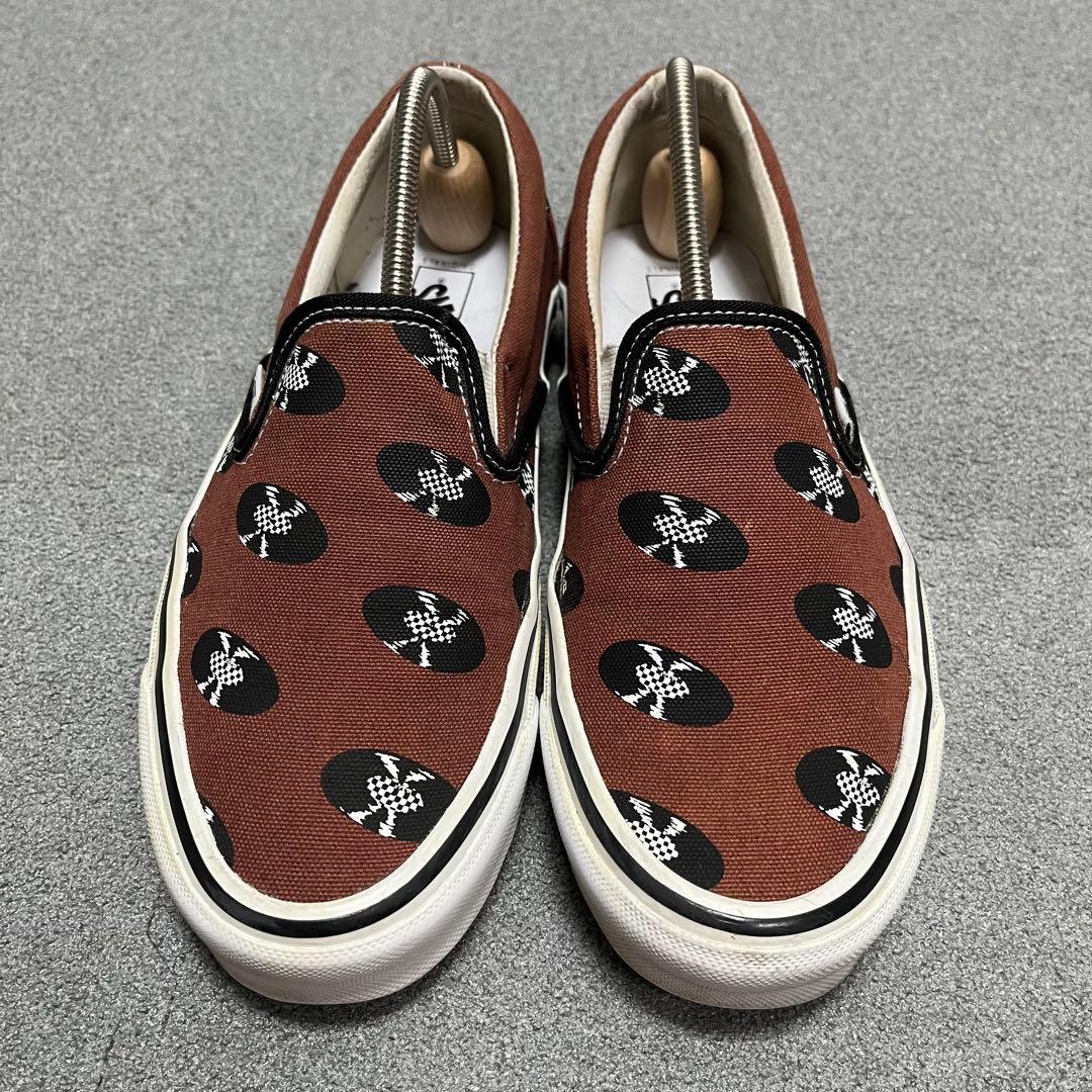 チェッカーディスク総柄 WACKO MARIA × VANS 限定OG