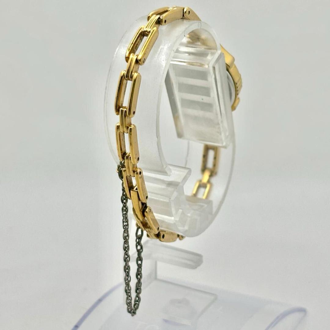 【美品/新品電池】CITIZEN オーバル ドレス ゴールド レディース 腕時計