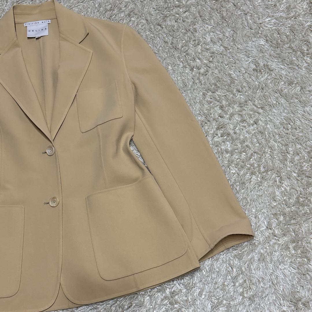 CELINE セリーヌ　テーラードジャケット　38 M相当　羽織り　フランス製