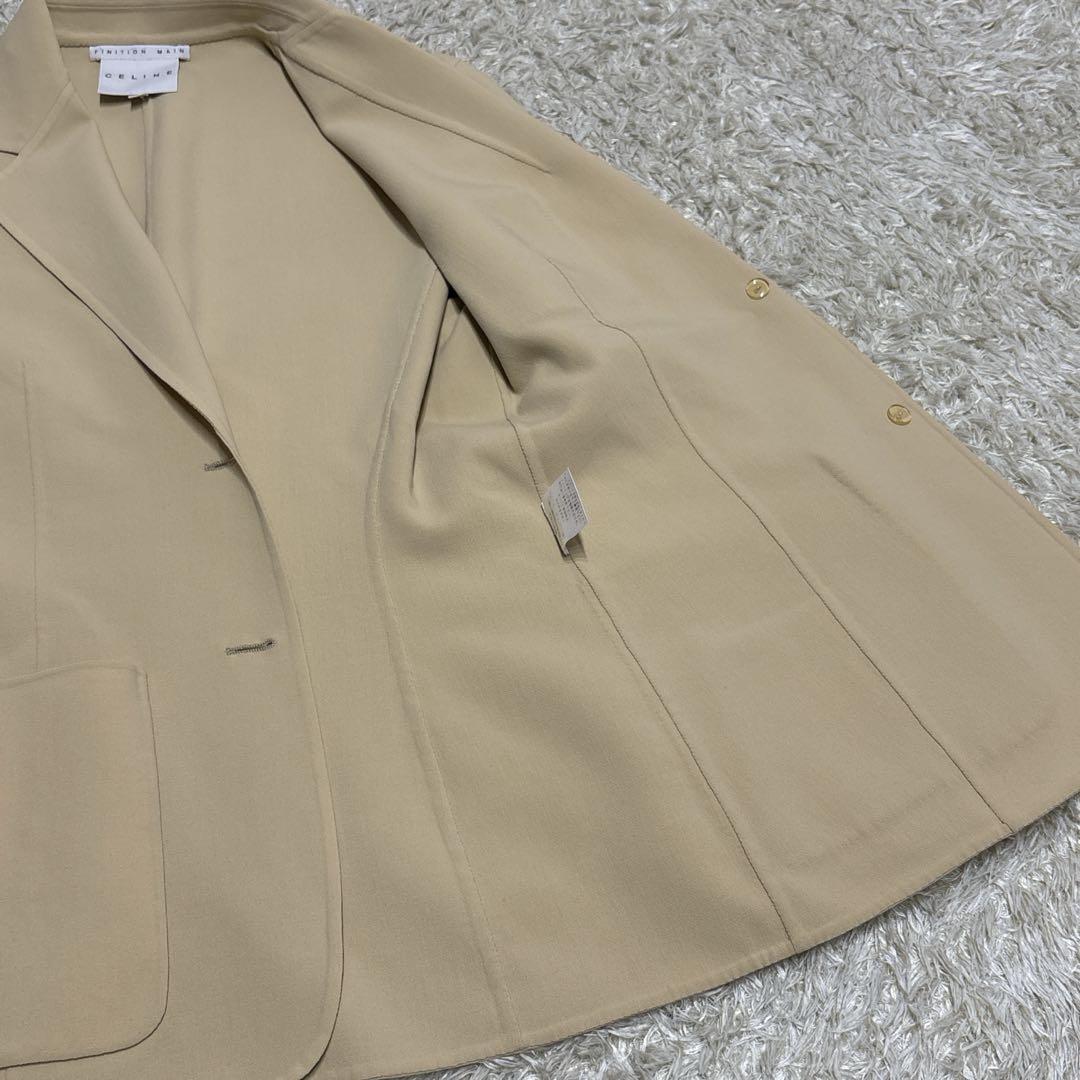 CELINE セリーヌ　テーラードジャケット　38 M相当　羽織り　フランス製