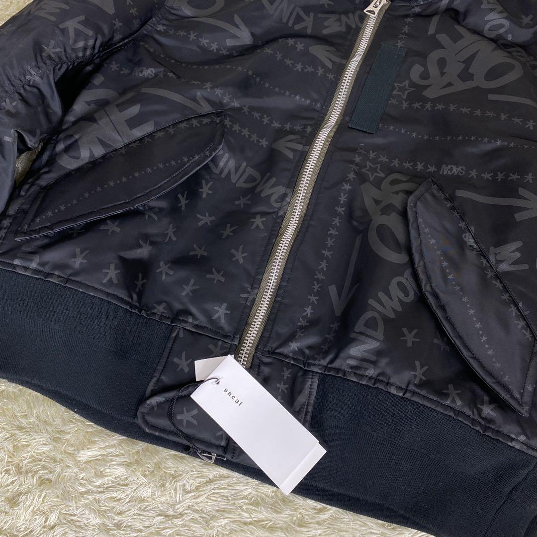 23SS sacai Eric Haze Bandana ボンバージャケット