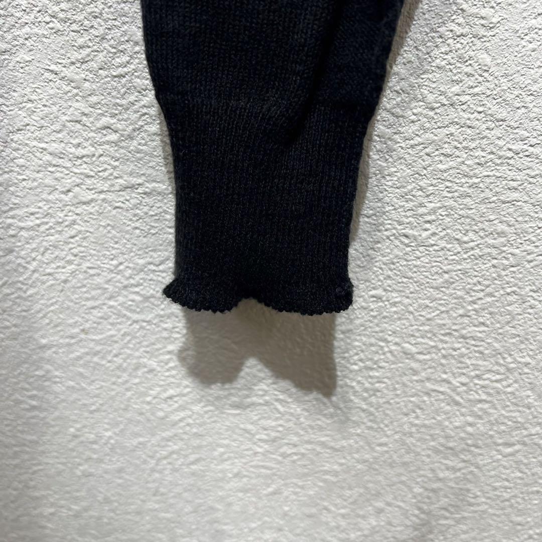 希少 美品 ヴィヴィアンウエストウッドマン オーブ刺繍 Vネック カーディガン