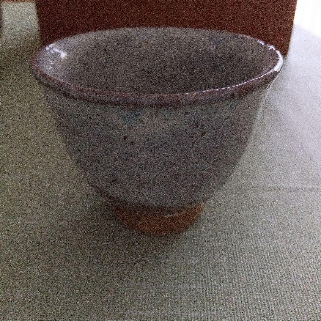 【未使用品】萩焼　湯呑  急須  茶器セット　泉流山造  大雅作