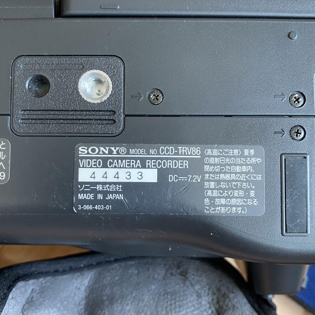 ビデオカメラ SONY video Hi8 Handycam CCD-TRV86PK