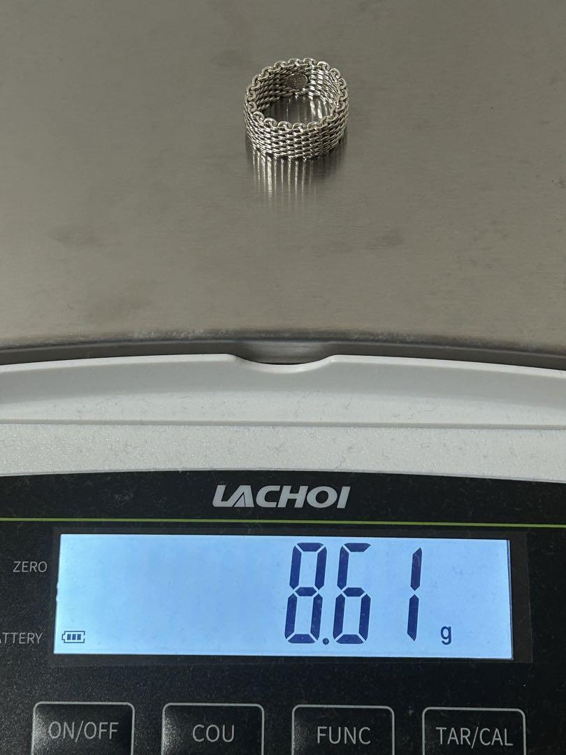 ティファニー TIFFANY サマセット メッシュリング 14号 SV925