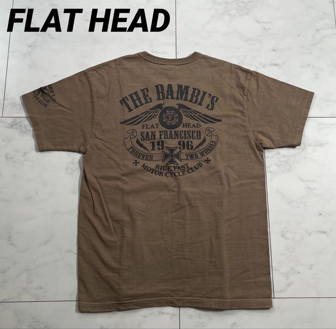 フラットヘッド Tシャツ　アイアンハート ウエストライド デラックスウエア