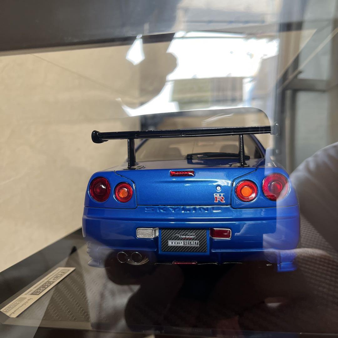 イグニッションモデル1/18 トップシークレット34GT-R