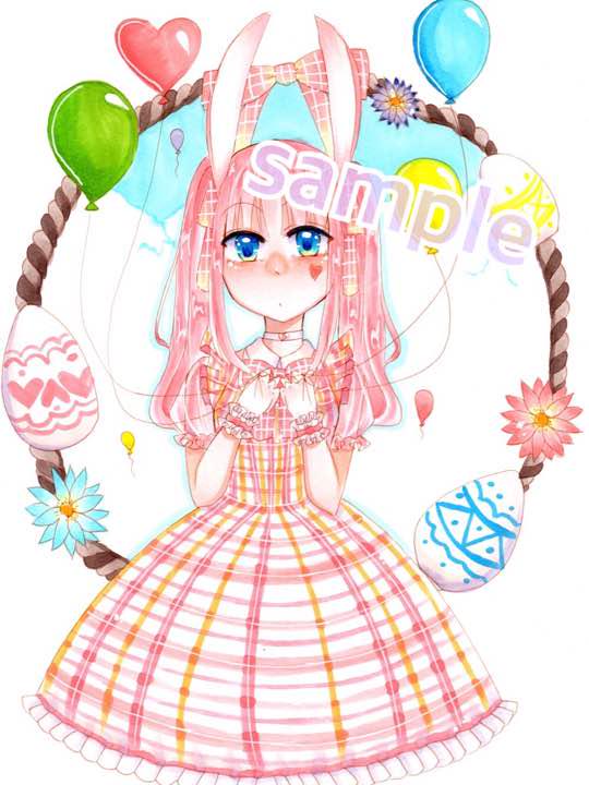 【アナログイラストオーダー】
