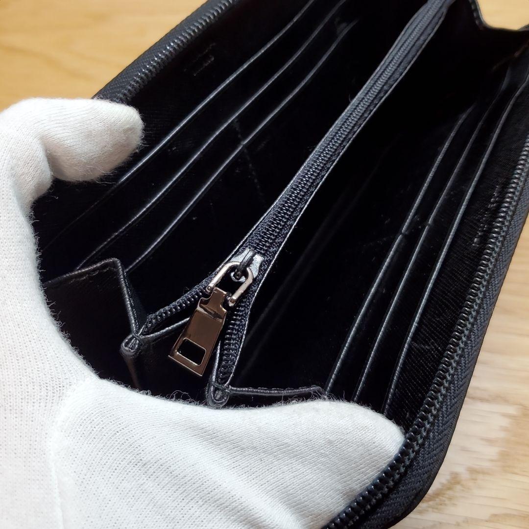 プラダ 長財布 プラダ ナイロン M506 ユニセックス PRADA BLACK